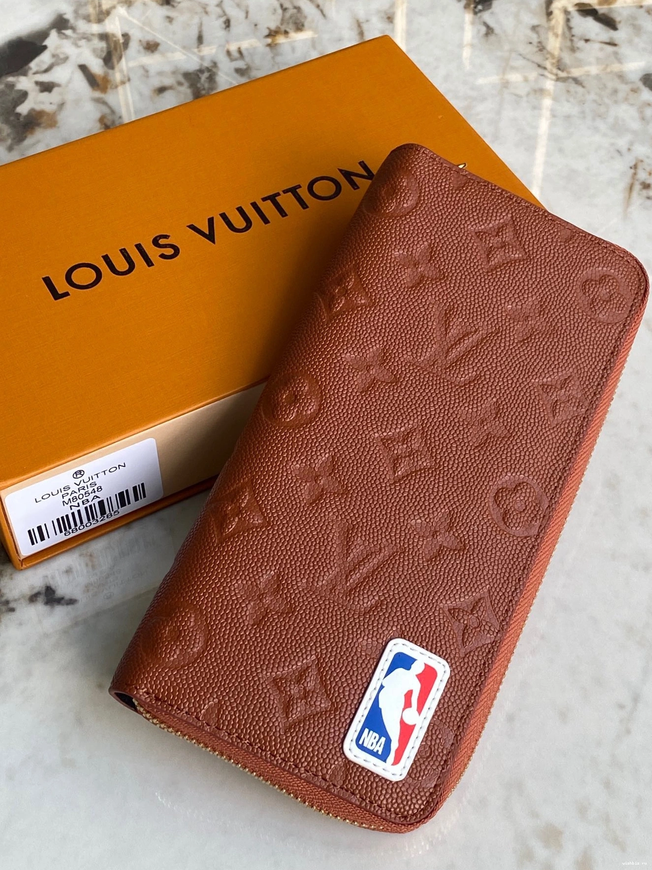 WIS LOUIS LVXNBA ZIPPY VUITTON WALLET 0814